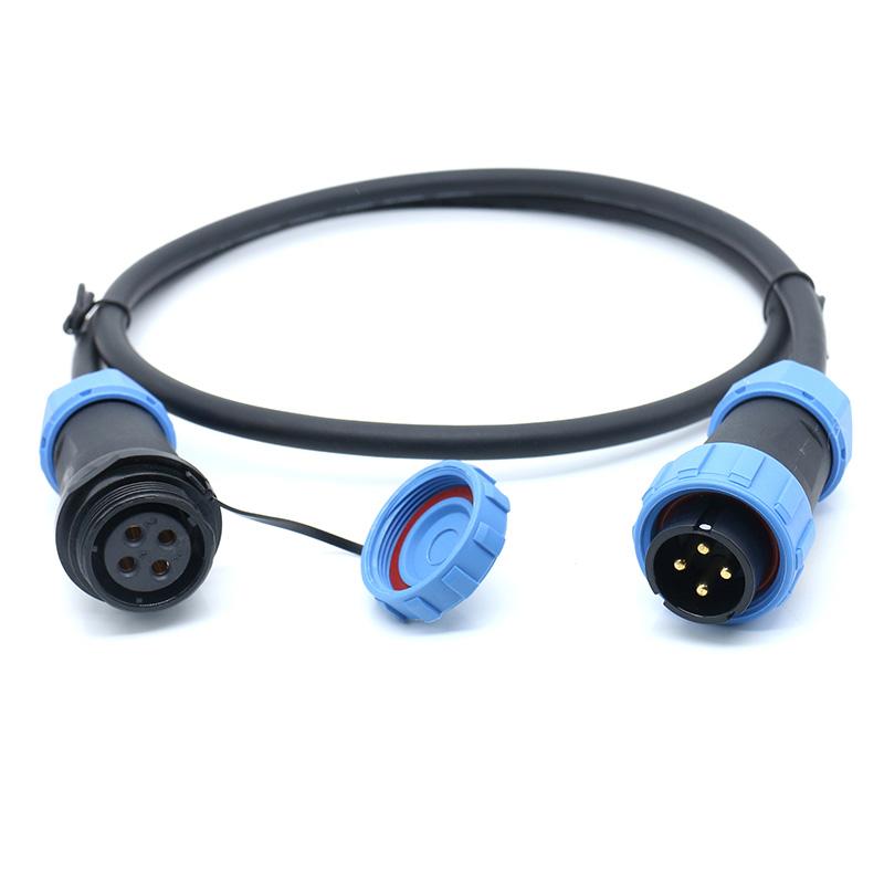 IP68 Waterproof SP Series Cable Connector with Pre-Wired Assembly