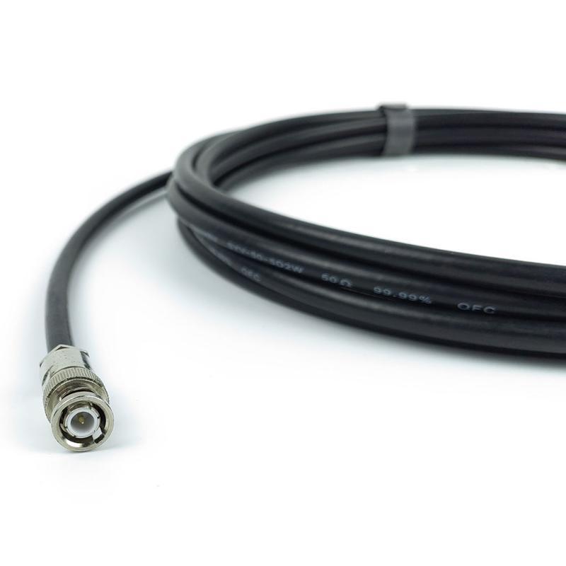 12G BNC Pre-Wired Connector with Coaxial Cable